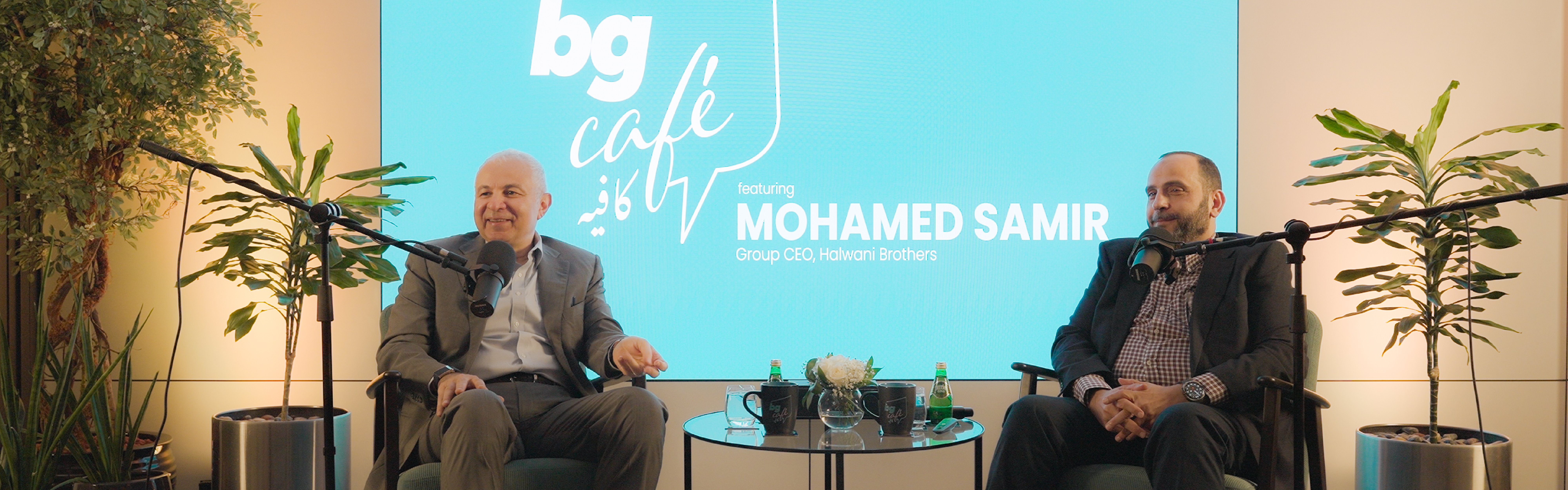 BG Café Welcomes Mohamed Samir 